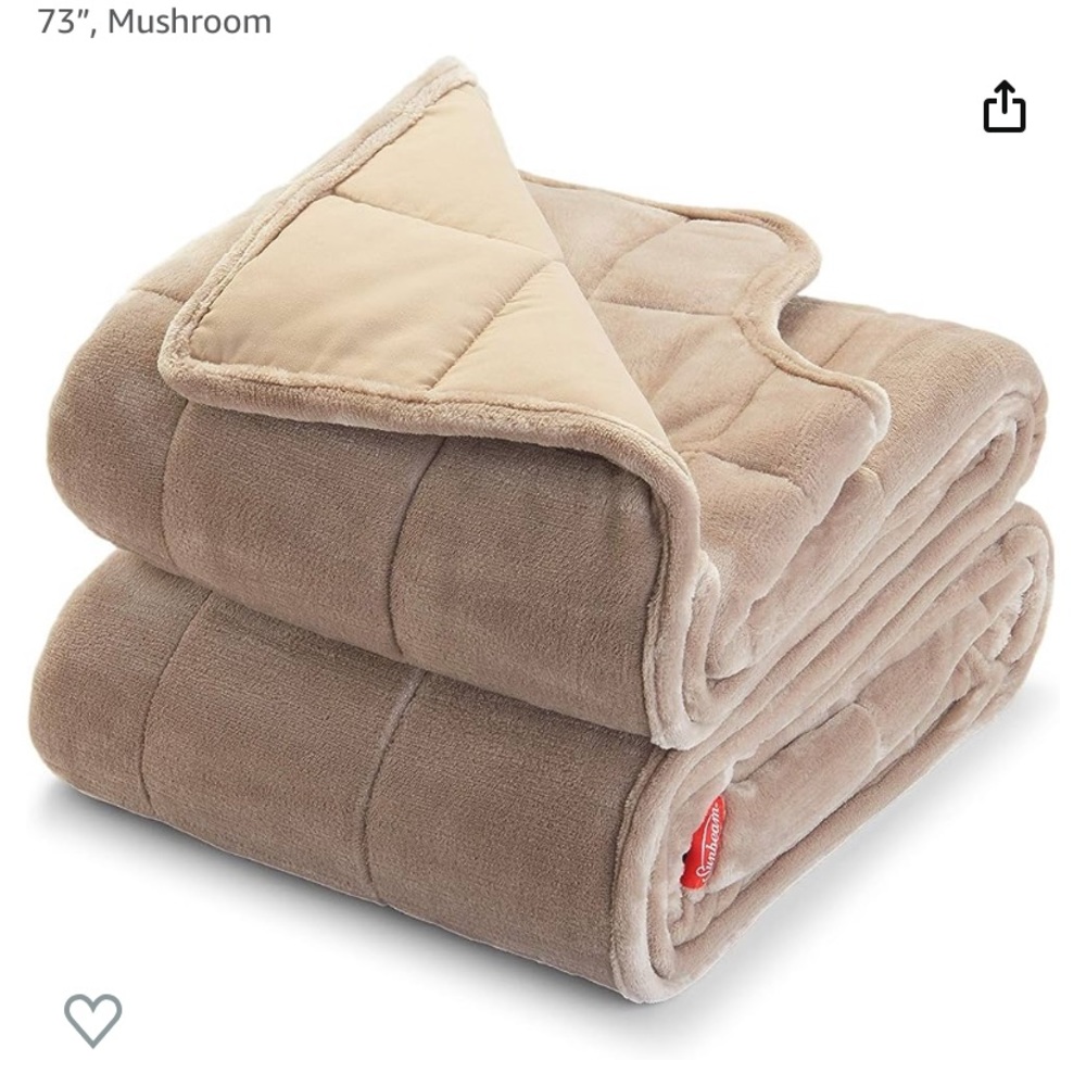 BRAND NEW Sunbeam Weighted Blanket